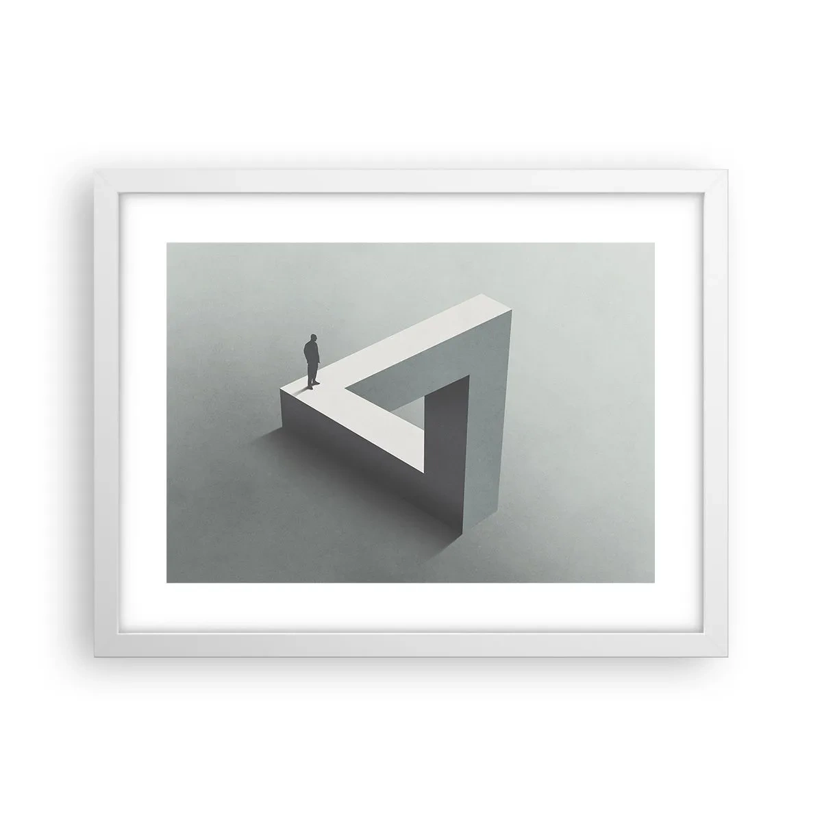 Plakat w białej ramie - A jednak możliwe - 40x30 cm