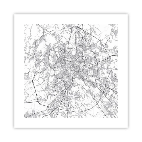 Plakat - Rzymski krąg - 40x40 cm