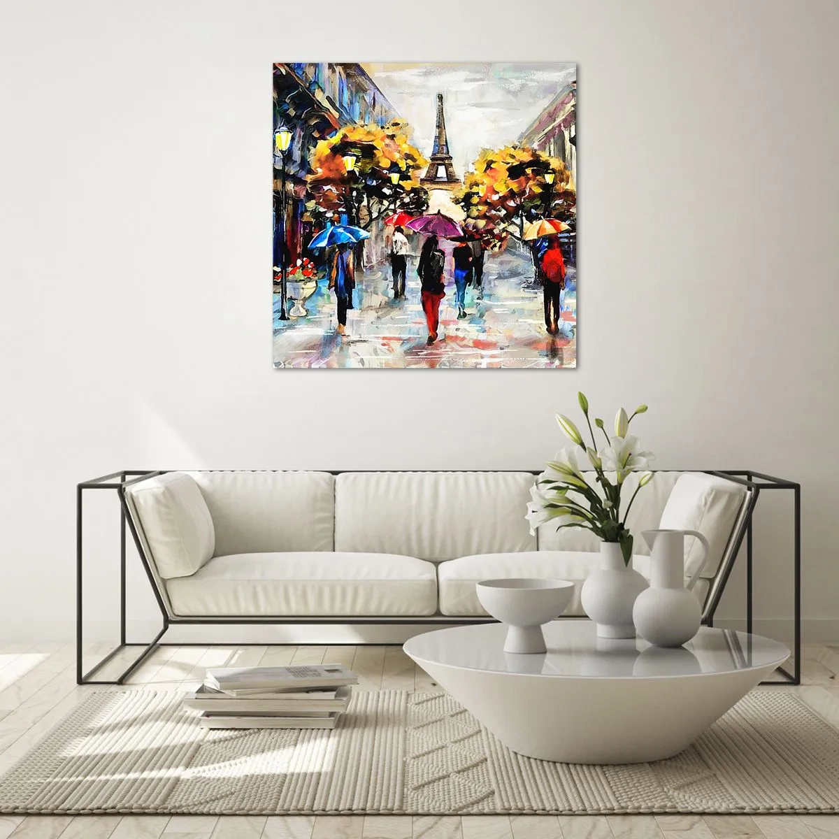 Obraz na szkle - Jesienią szczególnie piękny - 70x70 cm