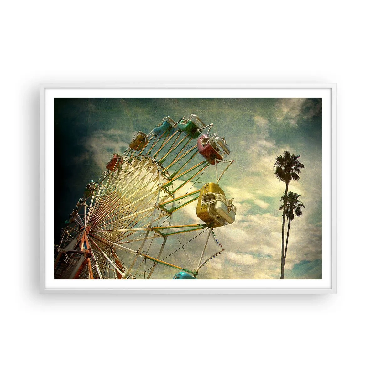 Plakat w białej ramie - Będzie, będzie zabawa… - 100x70 cm