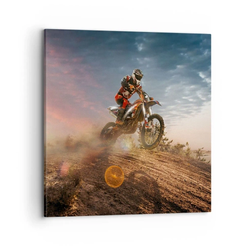 Obraz na płótnie - Po zwycięstwo - 70x70 cm