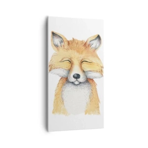 Obraz na płótnie - Lisie humory - 55x100 cm