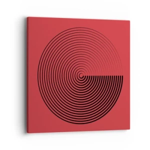 Obraz na płótnie - Ruch kolisty - 40x40 cm