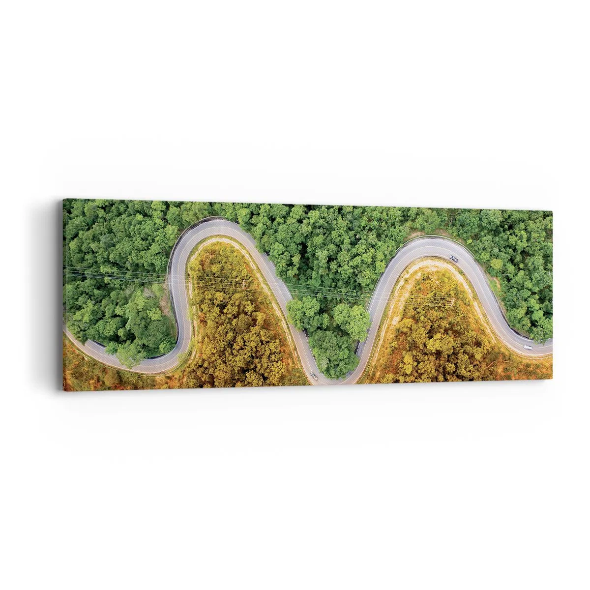 Obraz na płótnie - Granice i przełomy - 90x30 cm