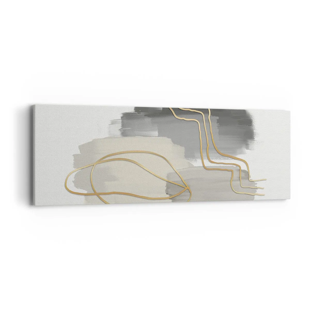 Obraz na płótnie - Trwanie i ruch - 90x30 cm