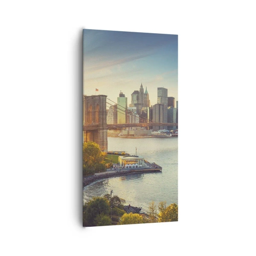 Obraz na płótnie - Wielkomiejski świt - 65x120 cm
