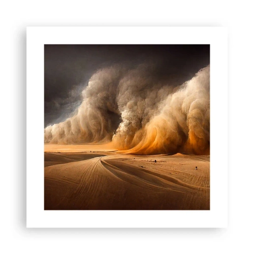 Plakat - Gniew pustyni - 40x40 cm
