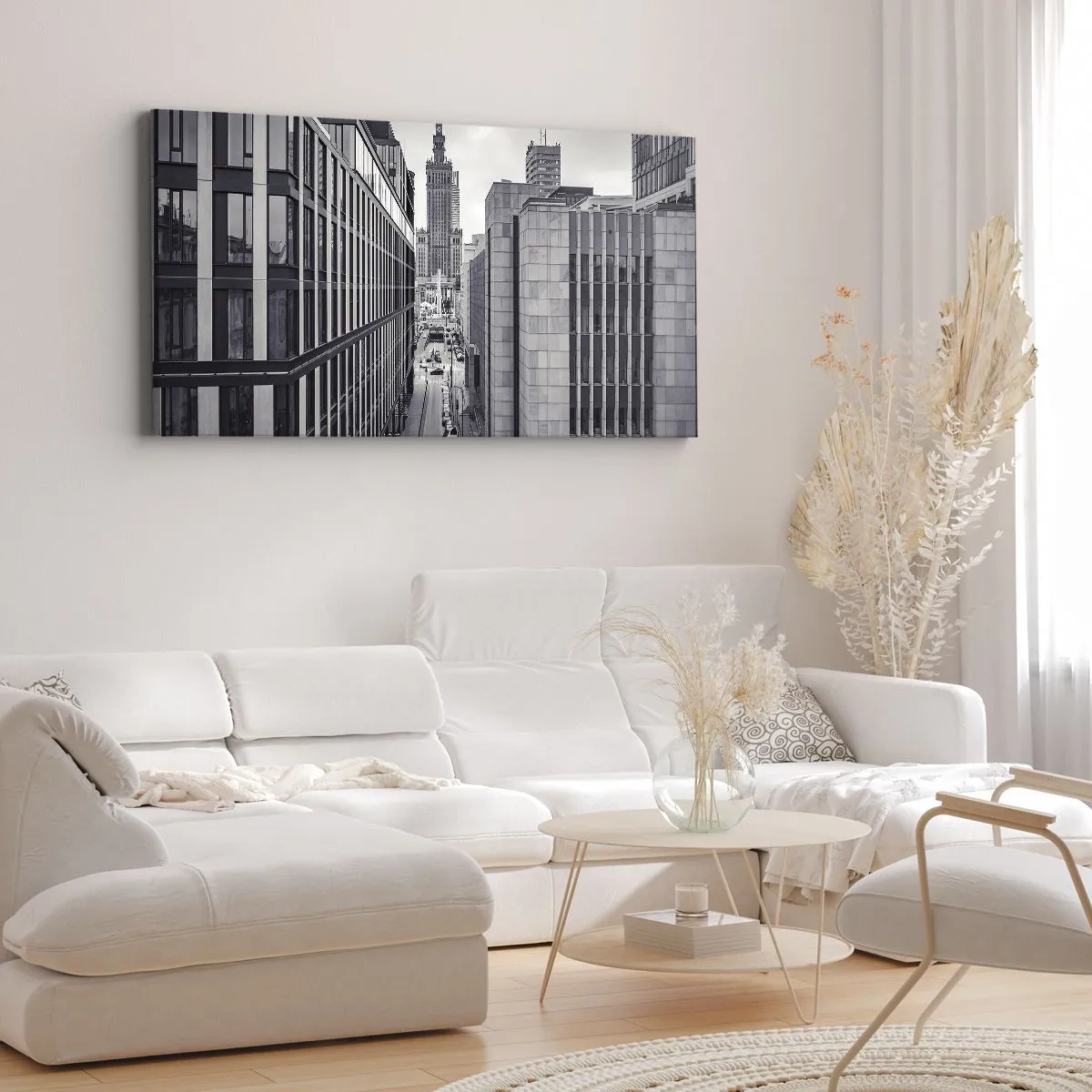Obraz na płótnie - Warszawska dolina - 100x40 cm