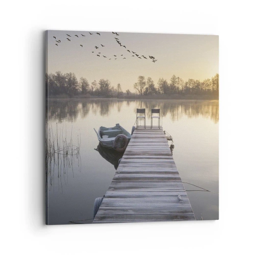 Obraz na płótnie - Wrócę za jakiś czas - 70x70 cm