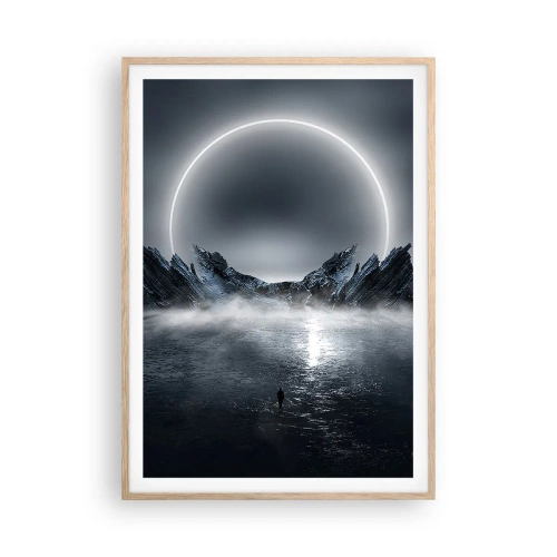 Plakat w ramie jasny dąb - Finał opowieści - 70x100 cm