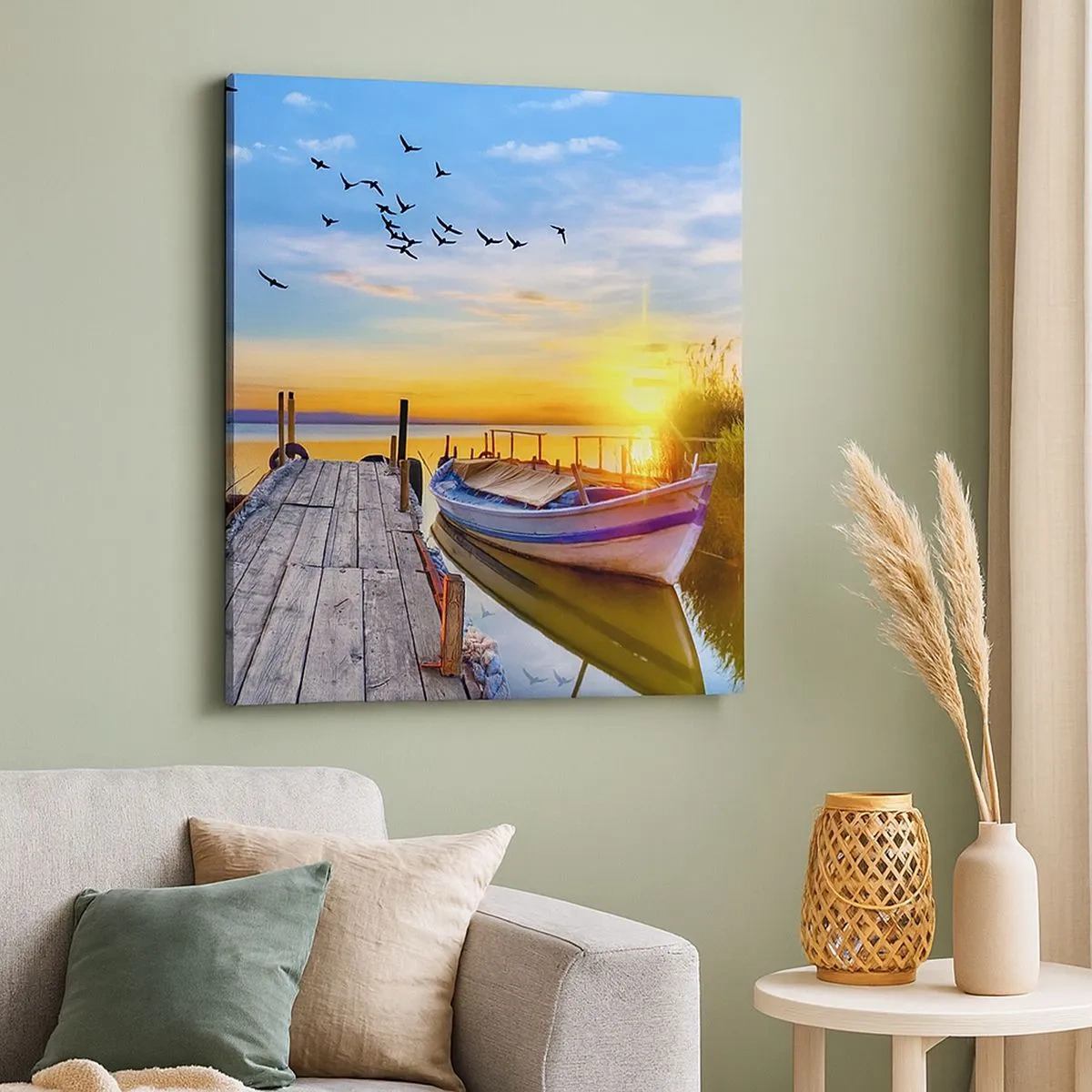 Obraz na płótnie - Do widzenia, do jutra - 30x30 cm