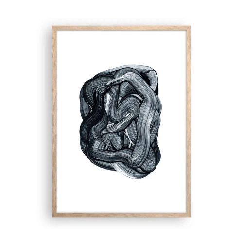 Plakat w ramie jasny dąb - To nie takie proste - 50x70 cm