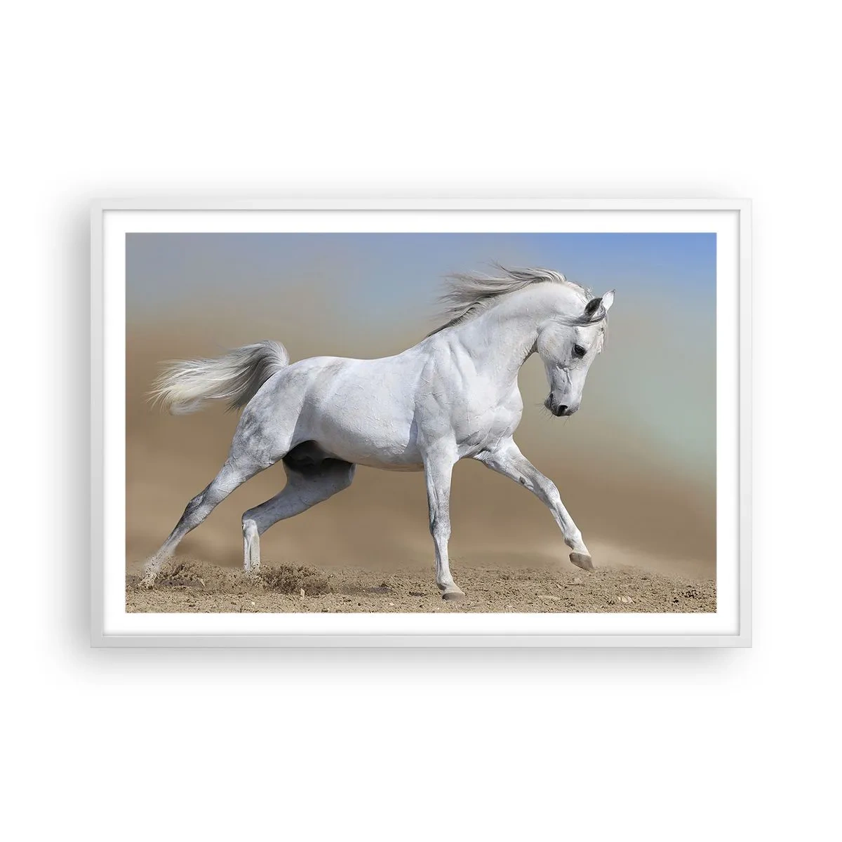 Plakat w białej ramie - Najpiękniejsza arabska baśń - 91x61 cm