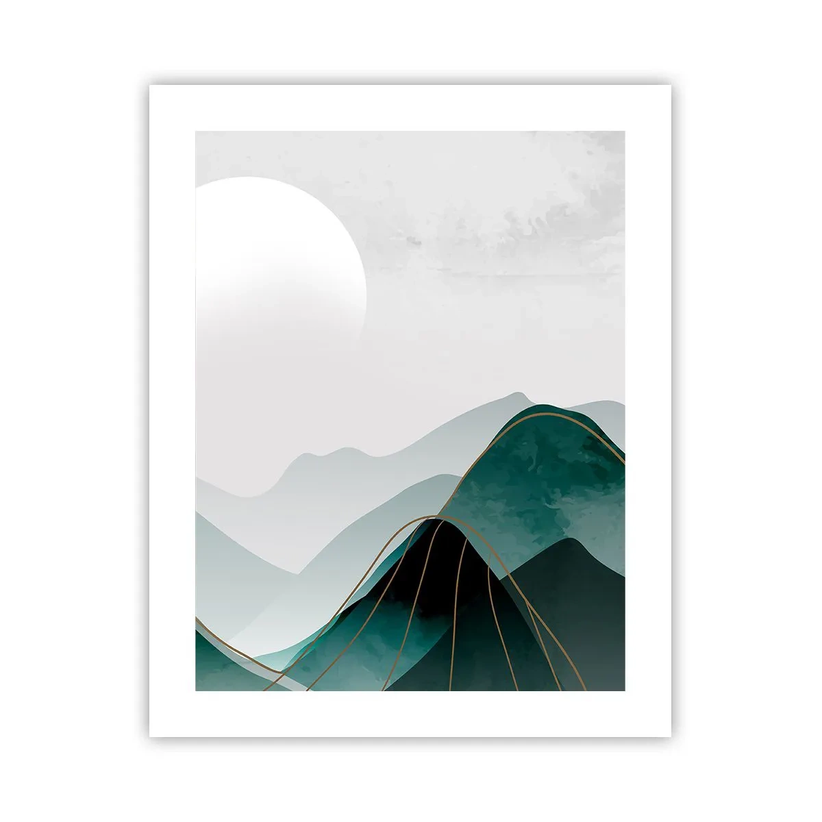 Plakat - W pełnym majestacie - 40x50 cm