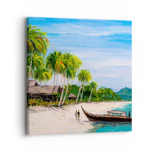 Obraz na płótnie - Egzotyczny sen - 30x30 cm