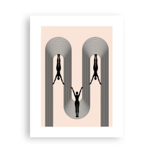 Plakat - Do góry nogami - 30x40 cm