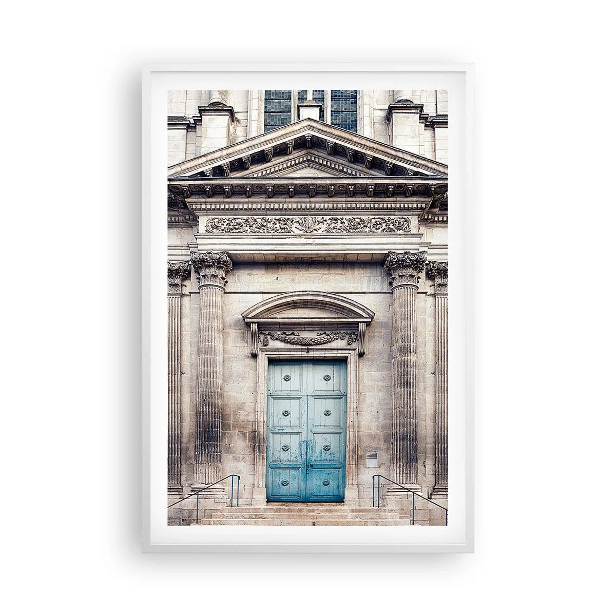 Plakat w białej ramie - Brama do świata ducha - 61x91 cm