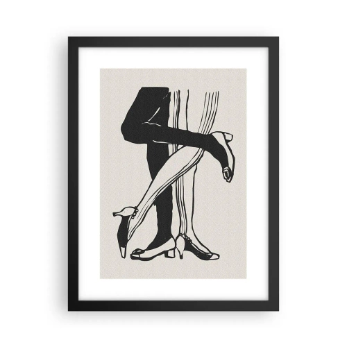 Plakat w czarnej ramie - Kobiecy atrybut - 30x40 cm