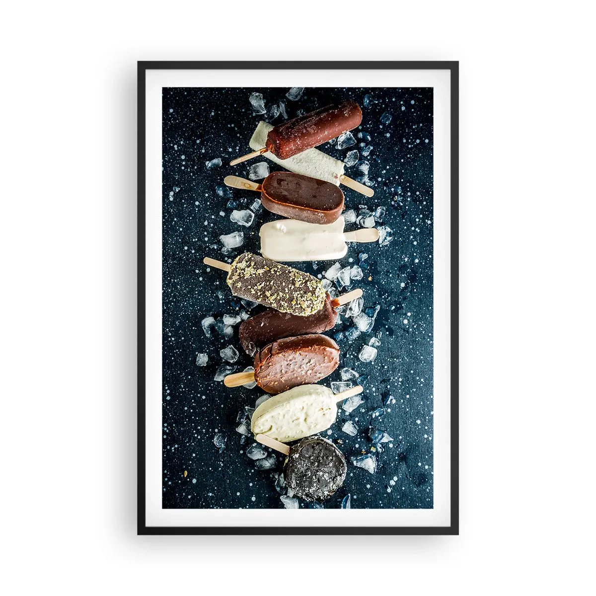 Plakat w czarnej ramie - Smak gorącego lata - 61x91 cm