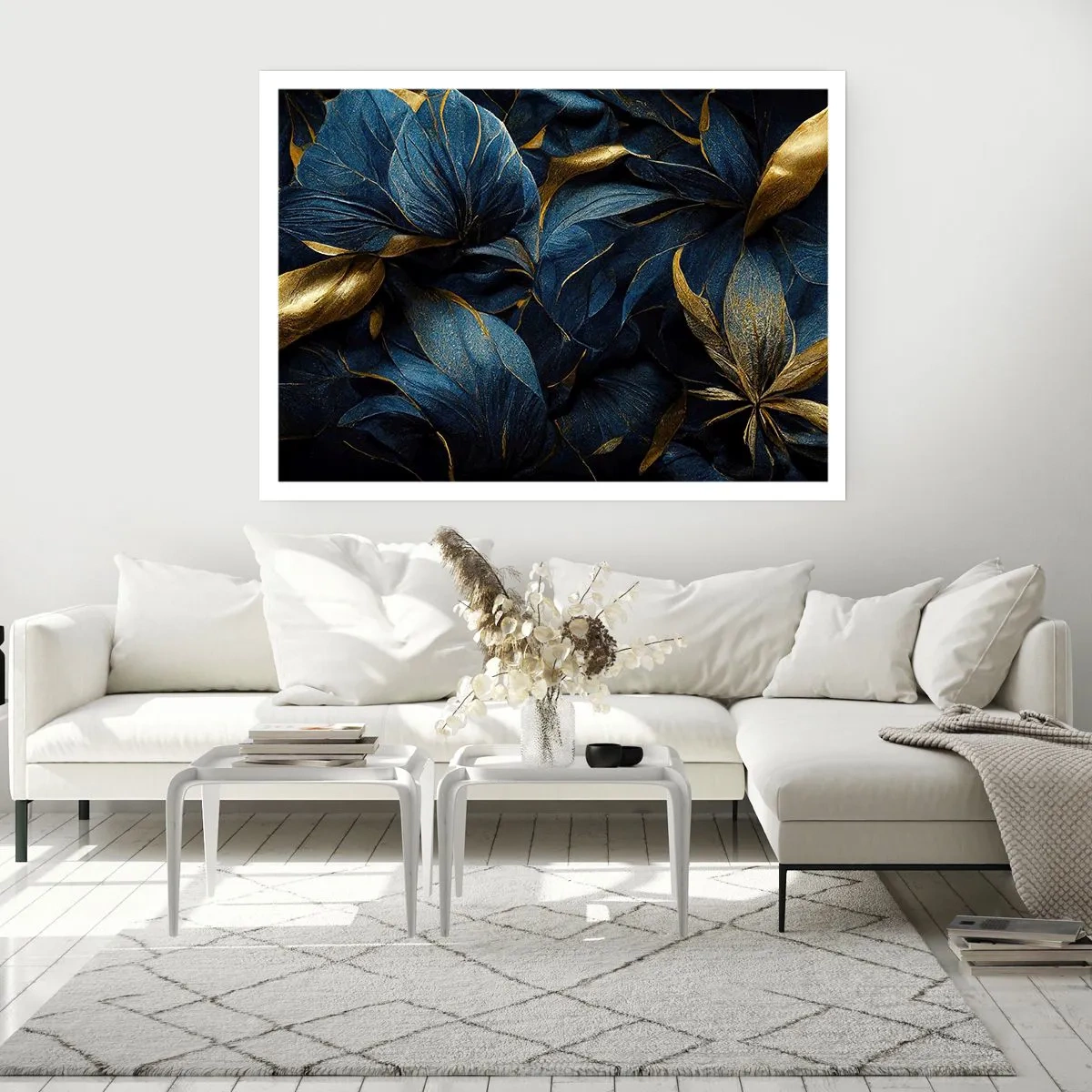 Plakat - Złotem podszyte - 70x50 cm