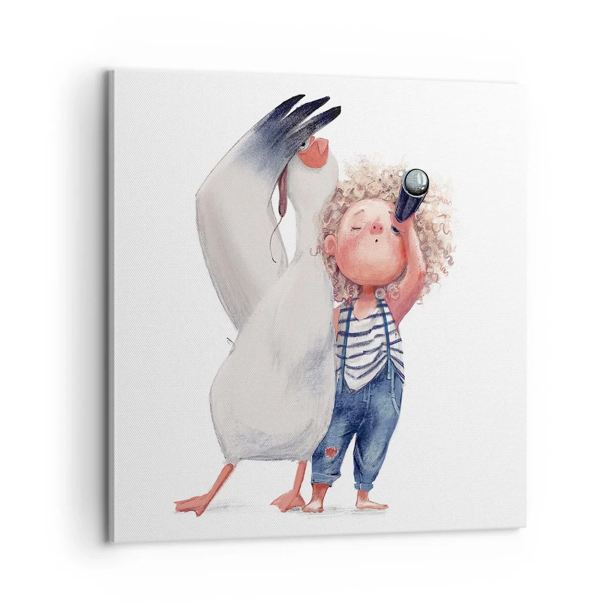 Obraz na płótnie - Plan wielkiej podróży - 60x60 cm