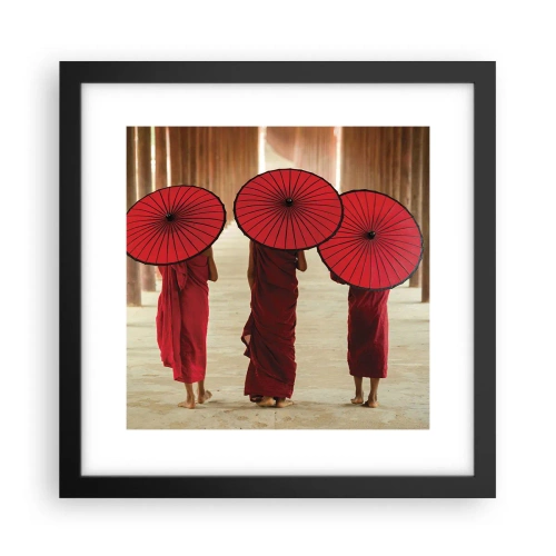 Plakat w czarnej ramie - W drodze do Czystej Krainy - 30x30 cm