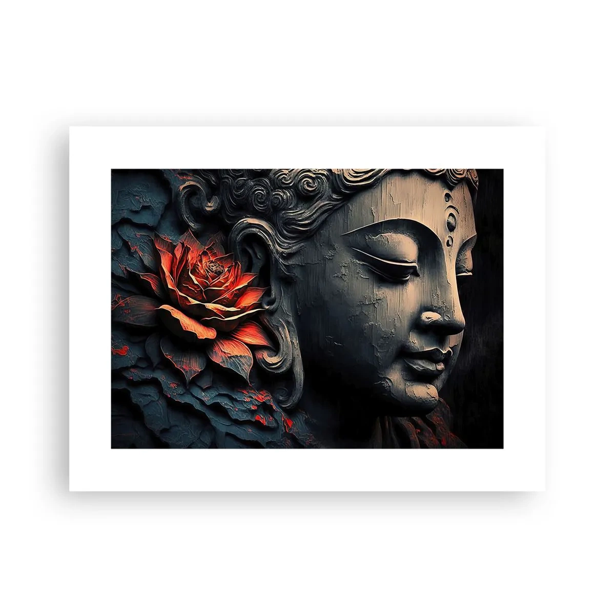 Plakat - W zgodzie ze światem - 40x30 cm