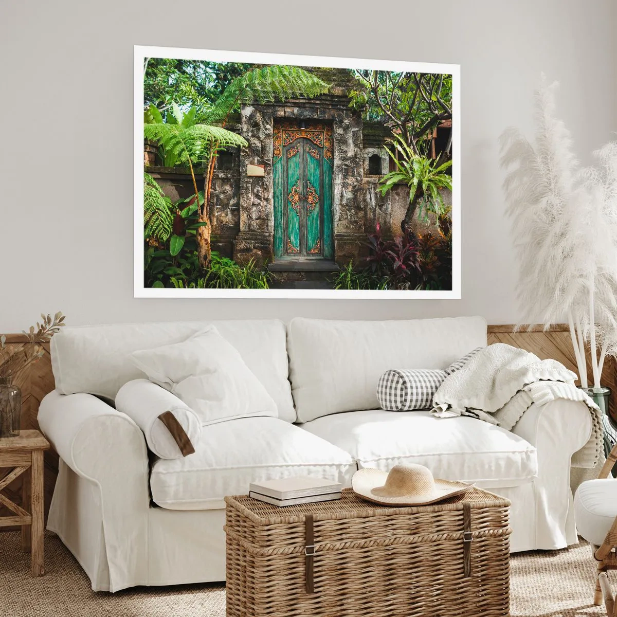 Plakat - Drzwi do egzotycznego świata - 40x30 cm
