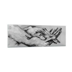 Obraz na szkle - Początek… - 90x30 cm