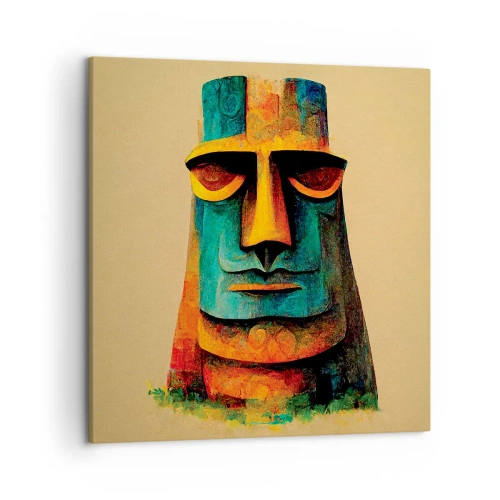 Obraz na płótnie - Posągowy, a sympatyczny - 50x50 cm