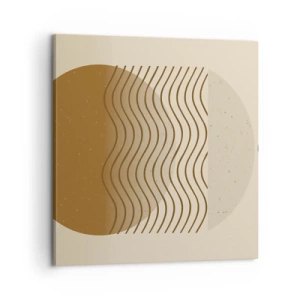 Obraz na płótnie - O pochodzeniu figur geometrycznych - 60x60 cm
