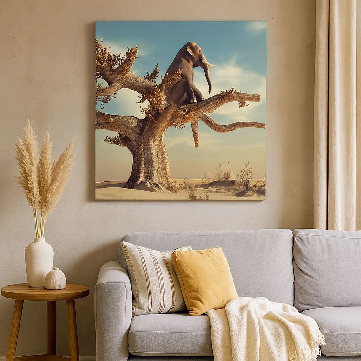 Obraz na płótnie - Nowy punkt widzenia - 30x30 cm