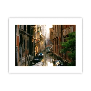 Plakat - W weneckim zaułku - 40x30 cm