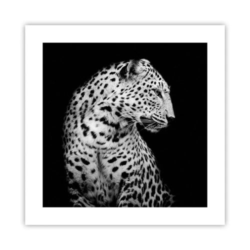 Plakat - Prawy profil doskonały! - 40x40 cm