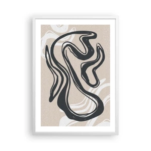 Plakat w białej ramie - Ekspresja zwielokrotniona - 50x70 cm