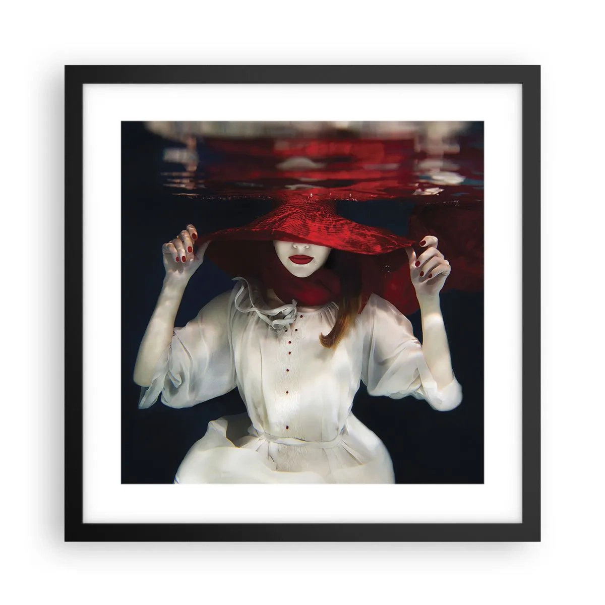 Plakat w czarnej ramie - Dziwożona - 40x40 cm