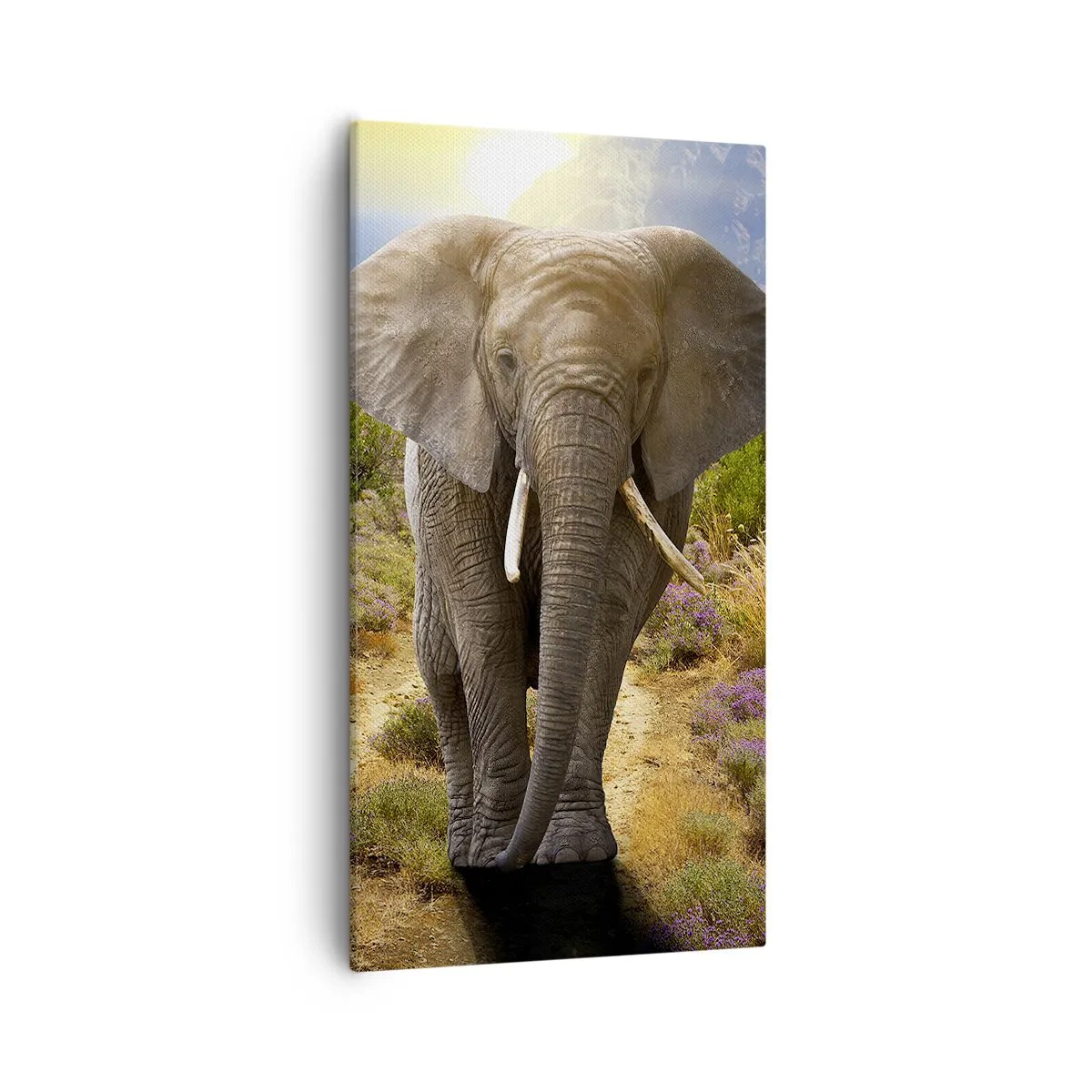 Obraz na płótnie - Tak wyglądał Eden - 55x100 cm