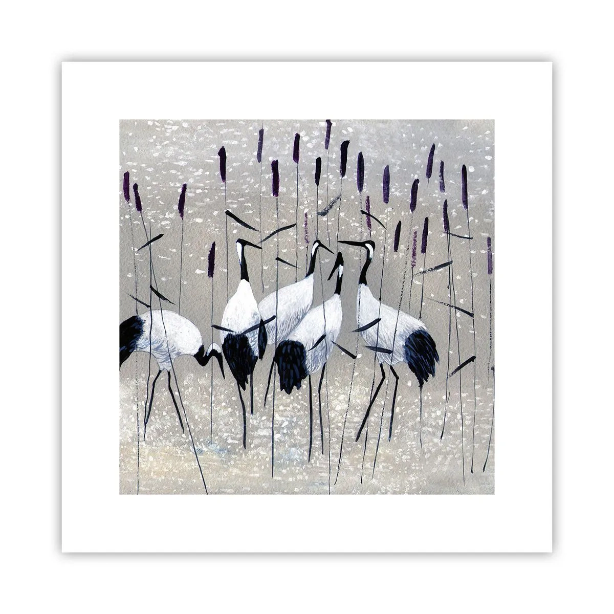 Plakat - Wśród swoich - 30x30 cm