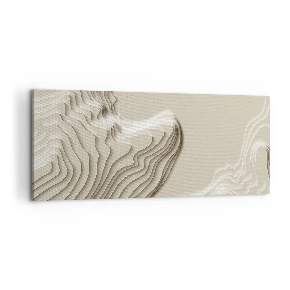 Obraz na płótnie - Topografia sztuki - 100x40 cm