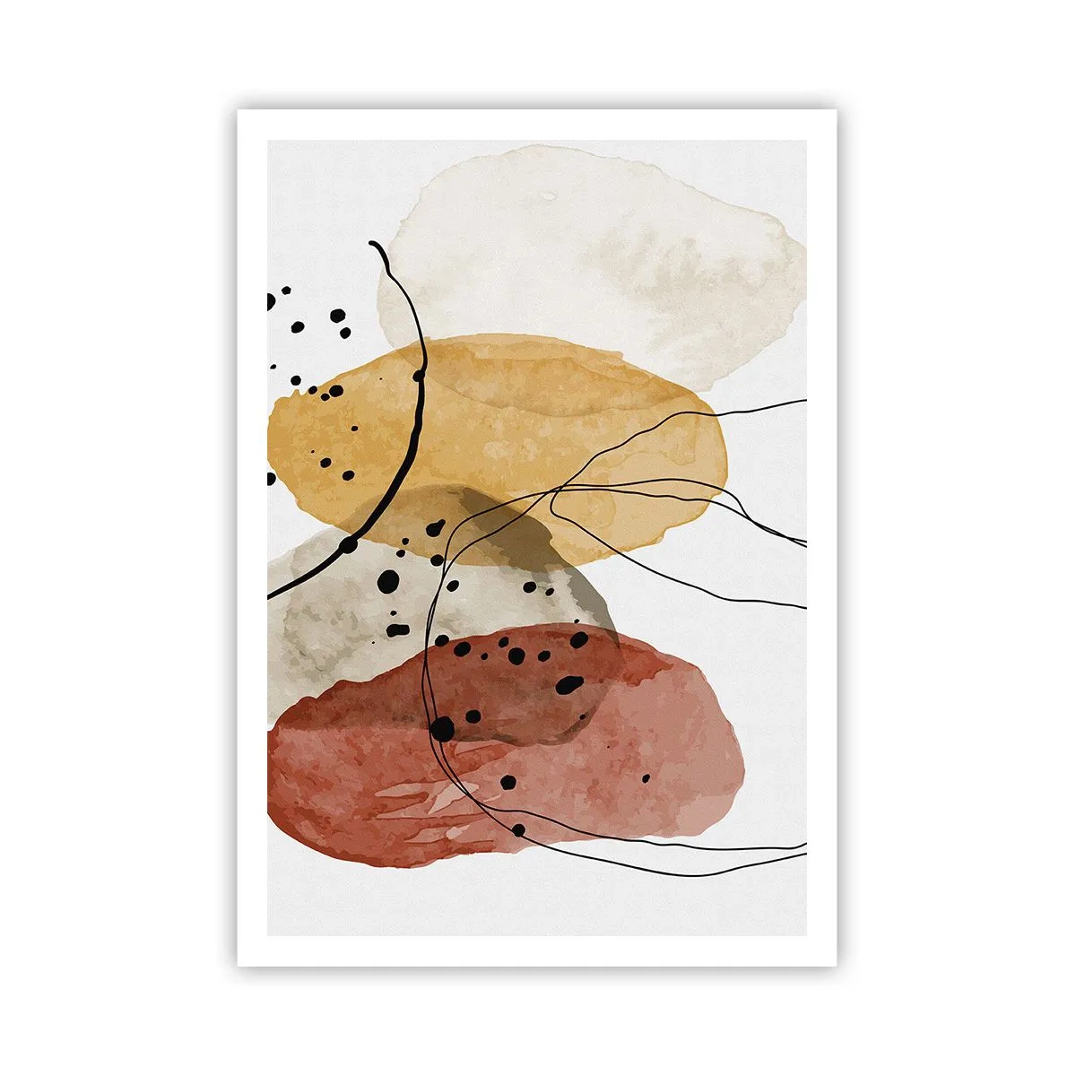 Plakat - Jak powietrze lekkie, przejrzyste - 70x100 cm