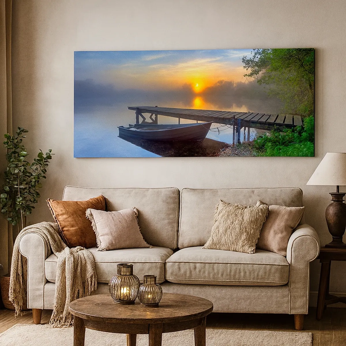 Obraz na płótnie - Jak zwyczajne zamienia się w magiczne - 30x30 cm