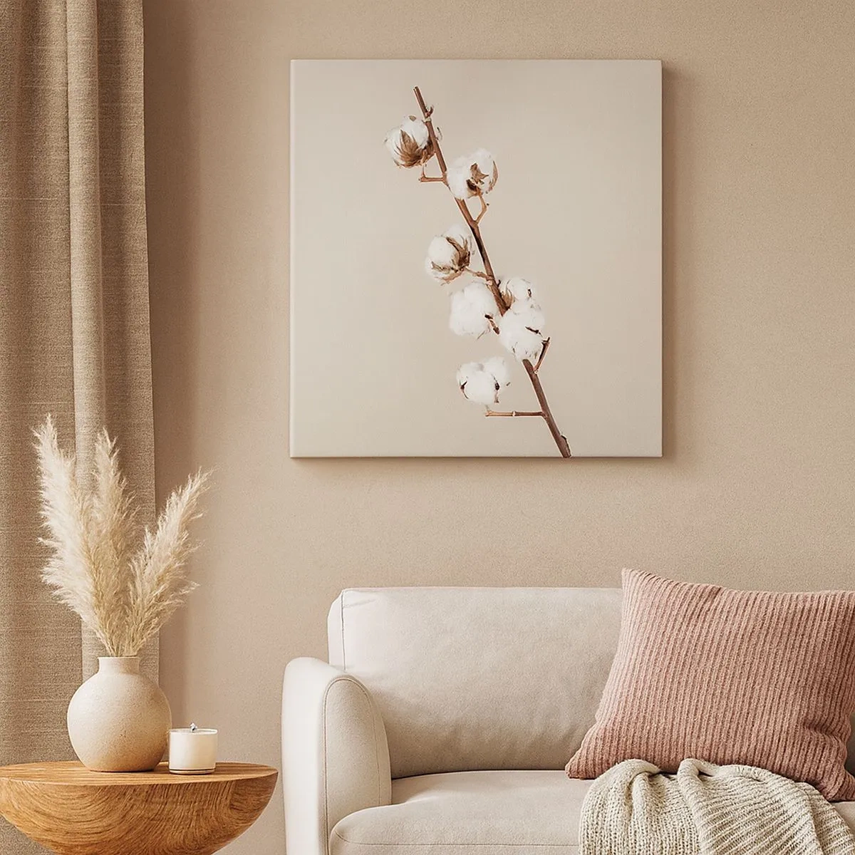 Obraz na płótnie - U źródła miękkości - 30x30 cm