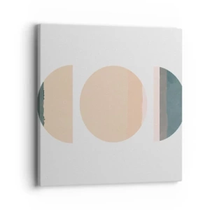 Obraz na płótnie - Koło za kołem - 40x40 cm