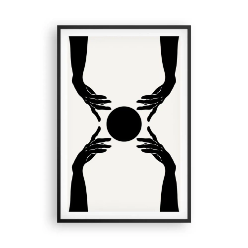 Plakat w czarnej ramie - Tajemny znak - 61x91 cm