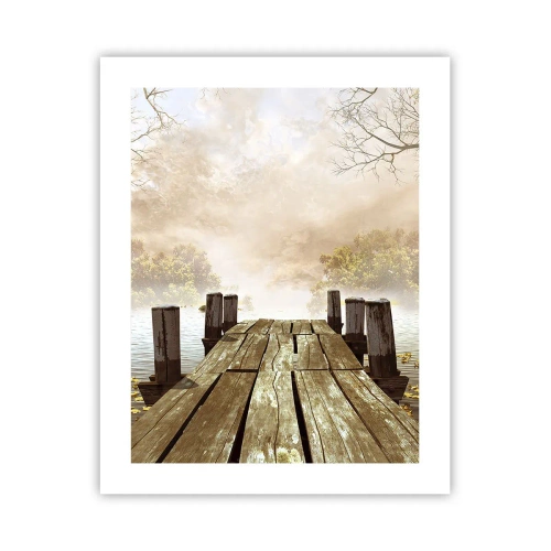 Plakat - Łagodny smutek jesieni - 40x50 cm