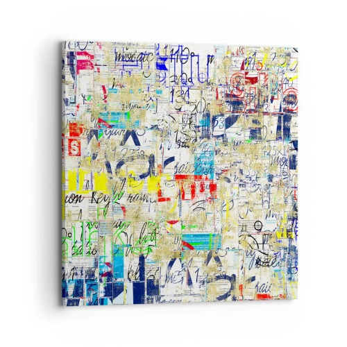 Obraz na płótnie - Po prostu cieszy oczy - 70x70 cm