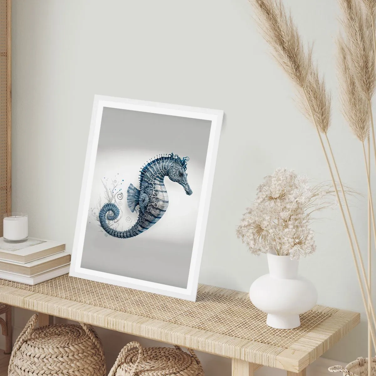 Plakat w białej ramie - Subtelny żart natury - 61x91 cm