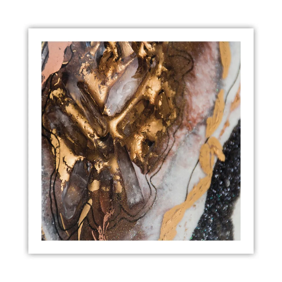 Plakat - Żywioł ziemi - 60x60 cm