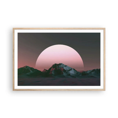 Plakat w ramie jasny dąb - W sąsiedniej galaktyce - 91x61 cm