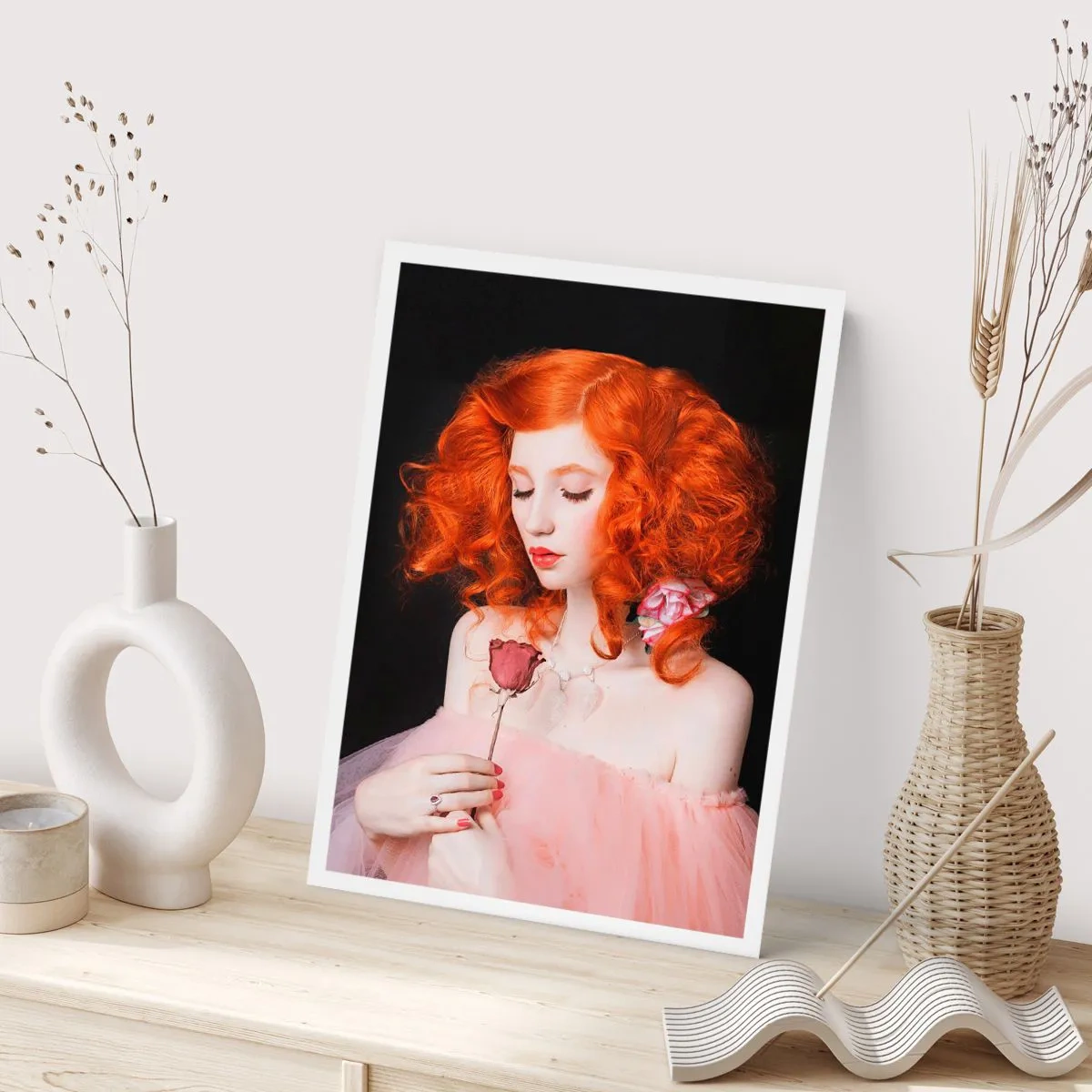 Plakat - W barokowym stylu - 70x100 cm